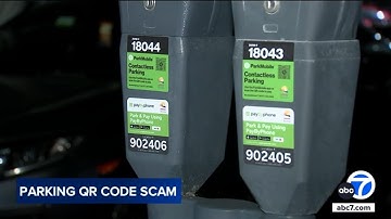 New scam: Fake QR codes on parking meters