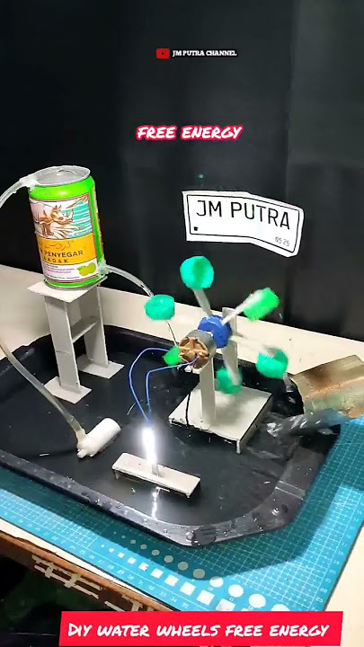 MAKING ELECTRICITY FROM A WATERWEAR is simple