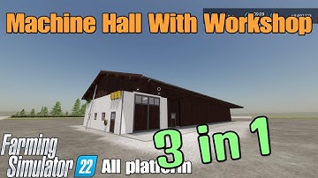 Machine Hall With Workshop /