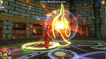 Wizard 101 : [Unicorn way] boss 1- Rattle bones