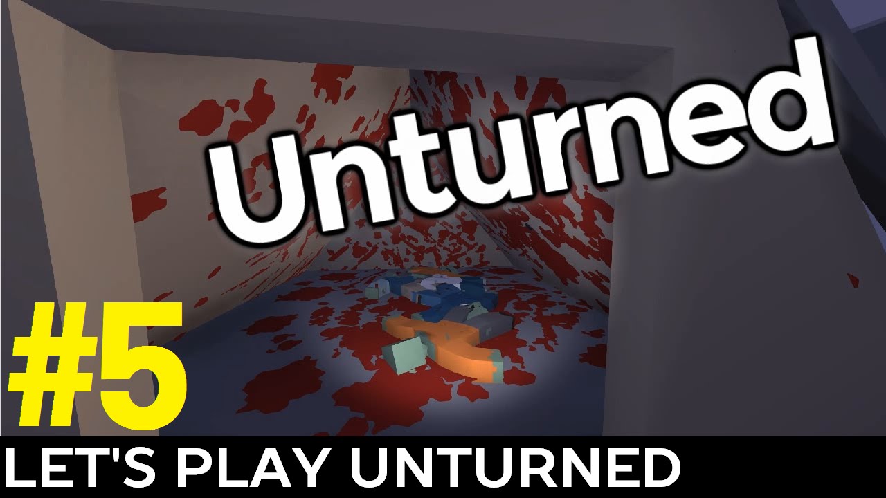 Let's Play Unturned Episode 5 - Exploring & Crossbow Action! 