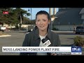 Moss Landing Power Plant fire started in batteries not removed