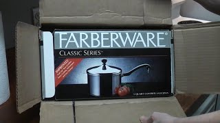 Farberware Clic Series Saucepan Unboxing Rare