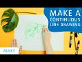 How to Make a Continuous Line Drawing  | Tate Kids