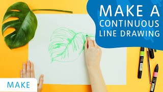 How to Make a Continuous Line Drawing | Tate Kids