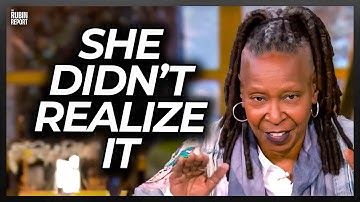 Listen to ‘The View’ Crowd Gasp as Whoopi Accidentally Reveals How Clueless She Is
