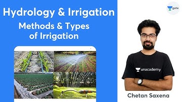L 1 | Methods & Types of Irrigation | Hydrology + Irrigation #GATE2022 #ESE2021 by Chetan Saxena