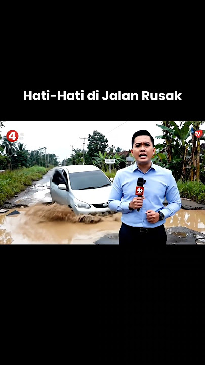Hati-Hati di Jalan Rusak #ai #shorts #videolucu