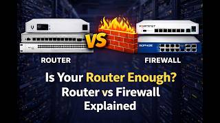 Is Your Router Enough? Router vs Firewall Explained | #networkingtips #fgtechstore