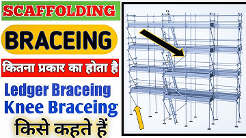 Types Of Scaffolding Braceing | Scaffolding Braceing | How many types of scaffolding bracing are ...