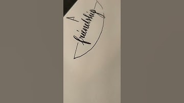 Satisfying Fountain Pen Nib Flex - Friendship Calligraphy