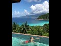 Amazing Infinity Pool with Ocean View in Mahe Island Seychelles