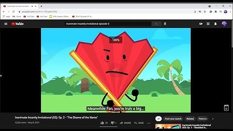 INANIMATE INSANITY INVITATIONAL 2 REACTION