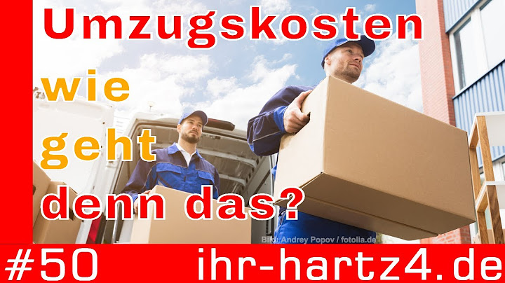 Umzugskosten, wie geht denn das? | ihr-hartz4.de #50
