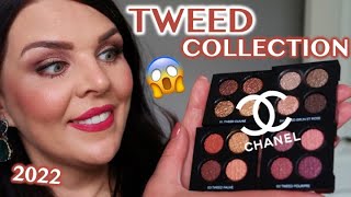 New Chanel Tweed Makeup Collection 2022