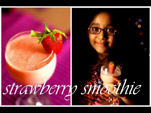 how-to-make-strawberry-smoothie-at-home