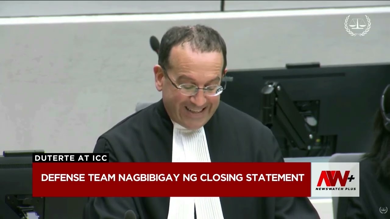 Адвокат: Дутерте говорит, что осознал, что может умереть в тюрьме | NewsWatch Plus