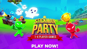 Stickman Party: 1 2 3 4 Player Games Free - All Minigames (Android, iOS Game)