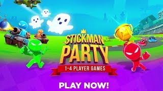Stickman Party: 1 2 3 4 Player Games Free - All Minigames (Android, iOS Game)