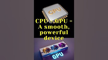 CPU vs GPU: What’s the Real Difference? | Why Your Laptop Needs Both #CPUvsGPU #ComputerBasics