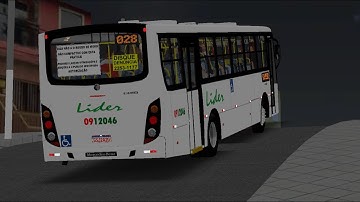 Caio Apache VIP II MB OF-1721 BT5 (Padrão Líder) Auto Ônibus Líder