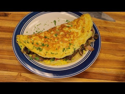 Super Easy Omelette Recipe - healthy recipe - low carb - keto diet food recipes