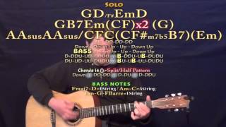 Only One Kayne West Guitar Lesson Chord Chart