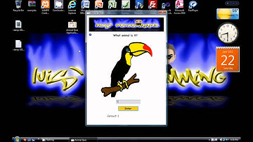 luis-programming: Animal Quiz Application