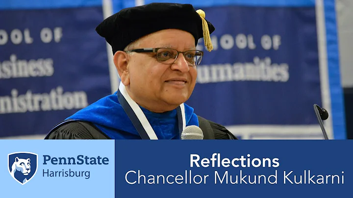 Reflections: Chancellor Mukund Kulkarni