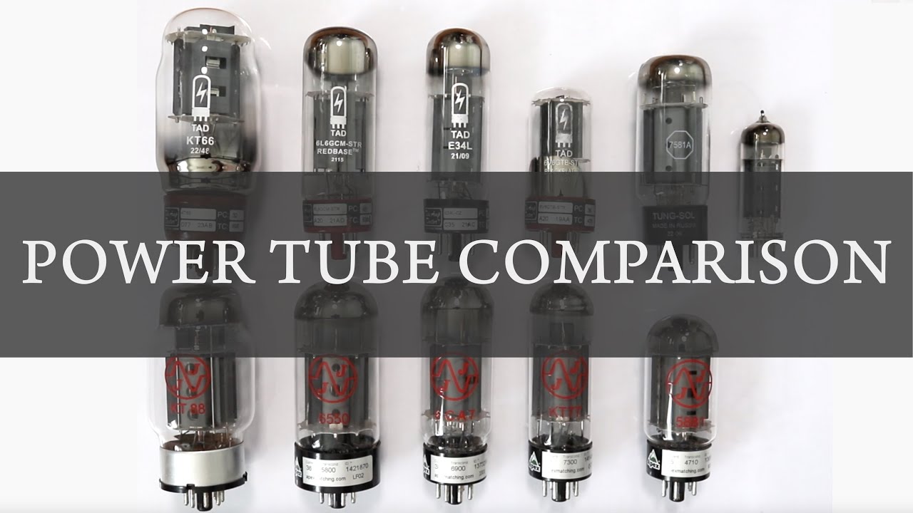 Guitar Amp Power Tube Comparison Listening Session YouTube