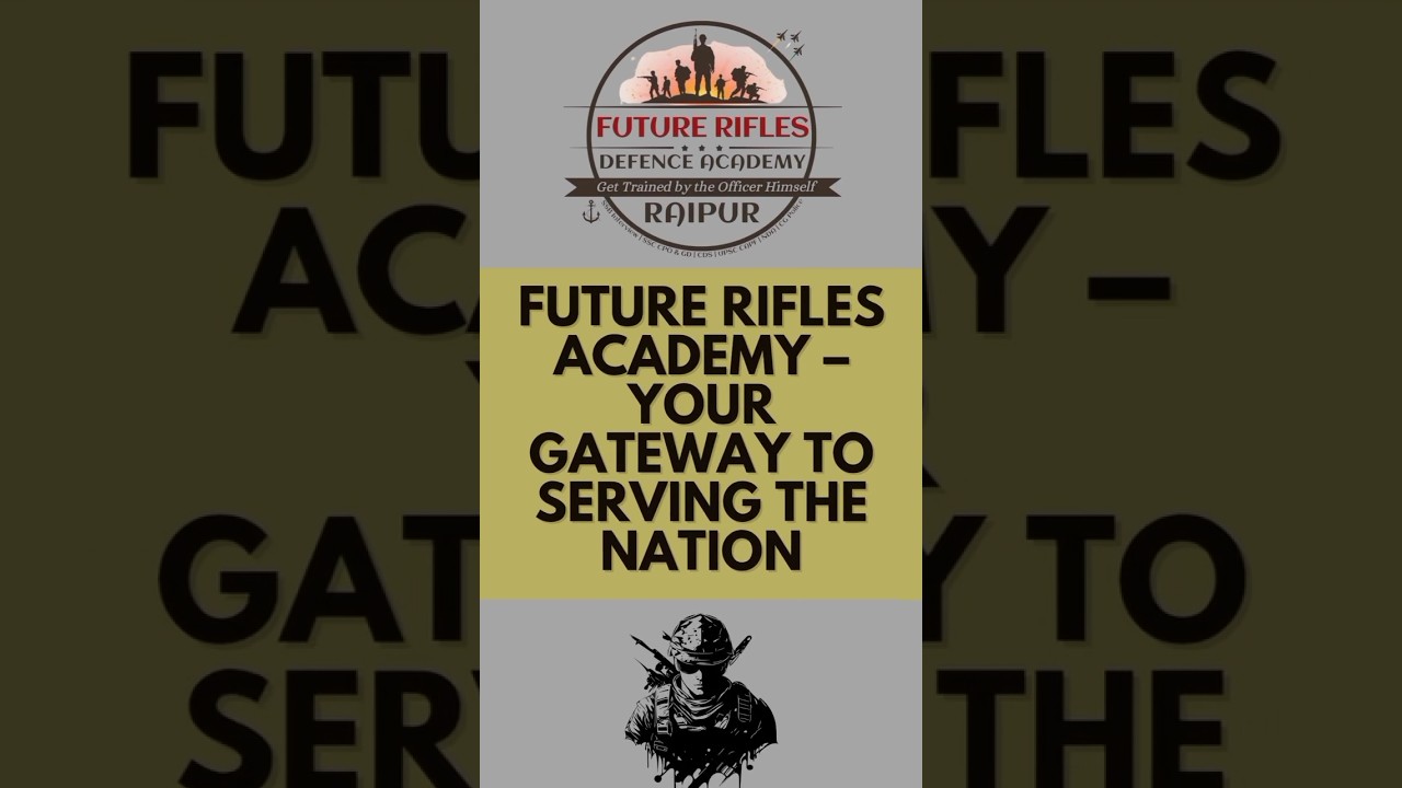 Get READY for India's BEST Defence Exam Coaching in Raipur!