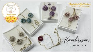 CONECTOR DE ROSA 🌹 PARA PULSERA | REGALOS PARA DÍA DE LAS MADRES