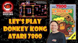 Celebrity Atari 2600+ - Let's Play - Donkey Kong Atari 7800 Wealth