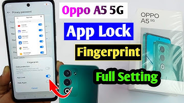oppo a5 app lock / oppo a5 me app lock kaise lagaye / oppo a5 app me fingerprint lock kaise lagaye 