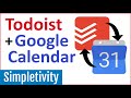 Google Calendar and Todoist Integration Quiz