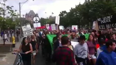 Toronto marches against Bill C-51