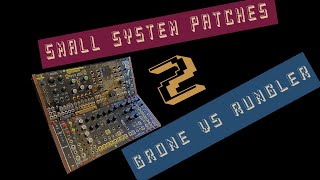 BENJOLIN V2 vs GRONE 2 - West Coast Noises (with rack link to MODULAR Grid)