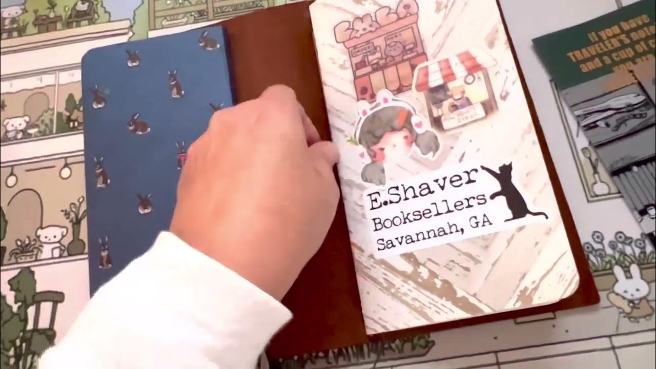 hobonichi-weeks-with-your-travelers-company-standard-notebook-youtube