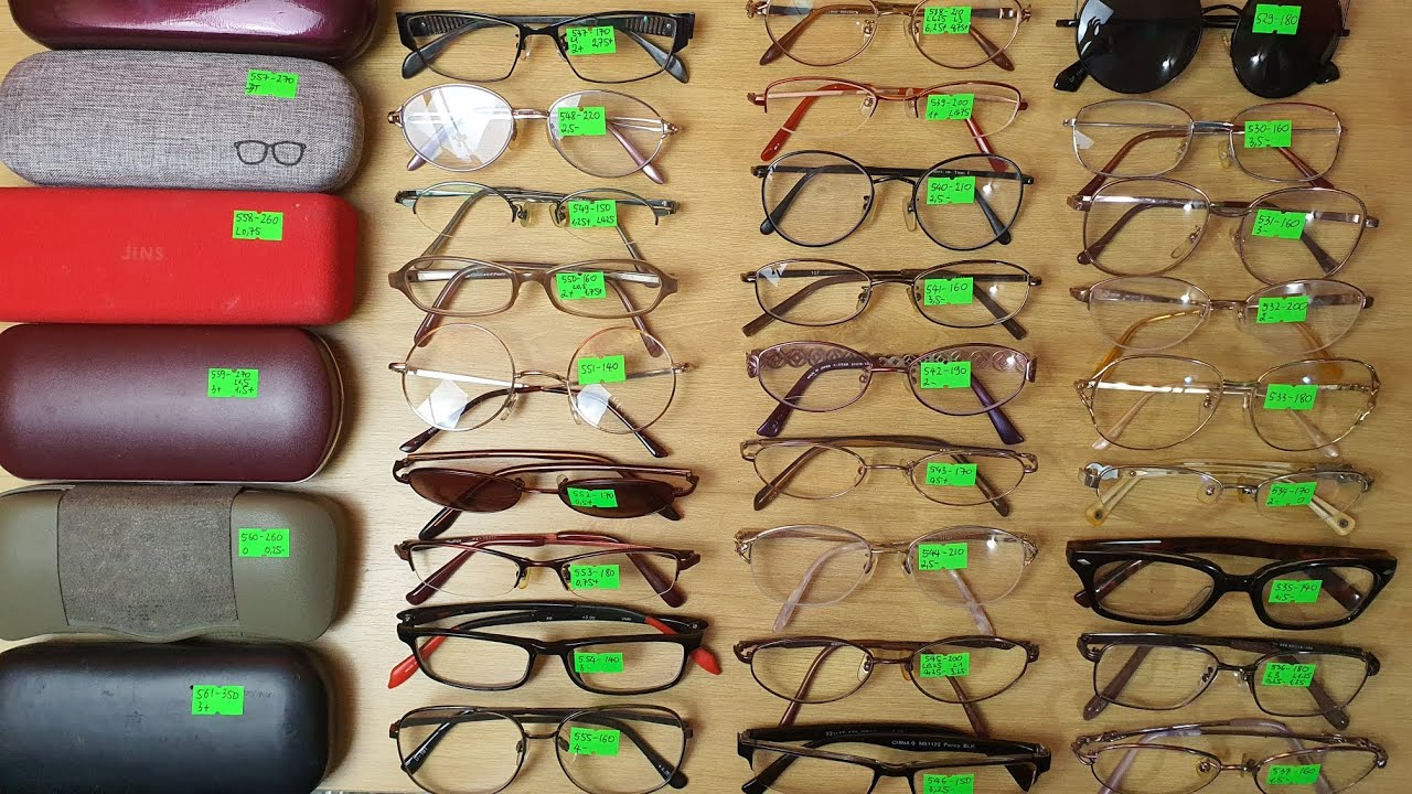 Phiên 171: 33 Chiếc Kính Nhật Rẻ Đẹp, Cận, Lão, Mát - 0988.189.706