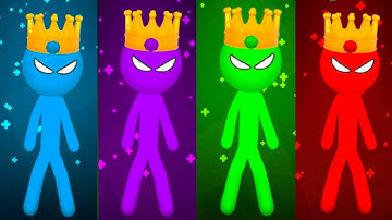 Stickman Party All Random MINIGAMES 1 2 3 4 Player Games 2022 Gameplay