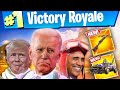 Presidents play the new fortnite season 3 update