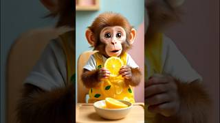 Momo Coco Tries A Lemon Slice