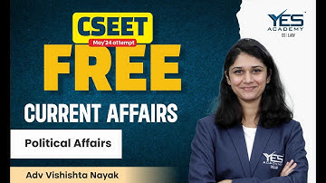 FREE CSEET Current Affairs Online Classes (Lec 21) | FREE CSEET LIVE Batch May 24