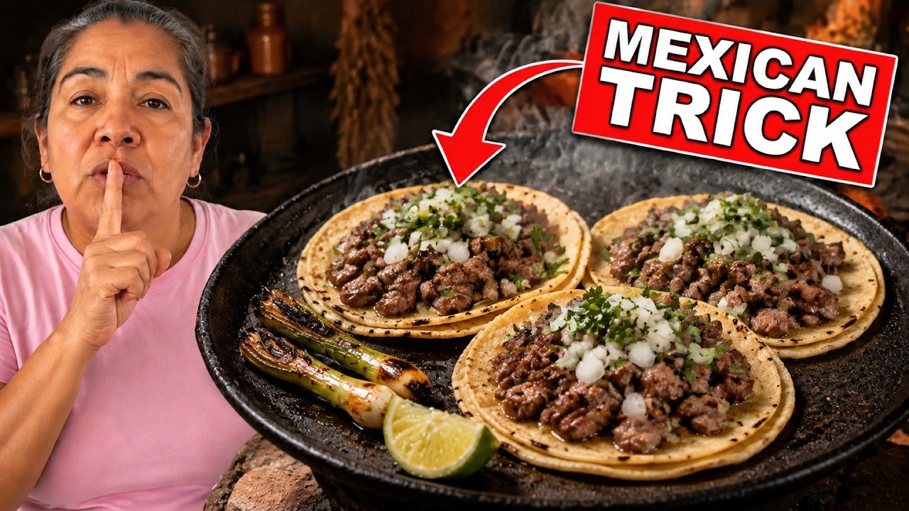 Most People Are Making Tacos Wrong! Try These Mexican Tricks for Perfect Tacos Every Time thumbnail