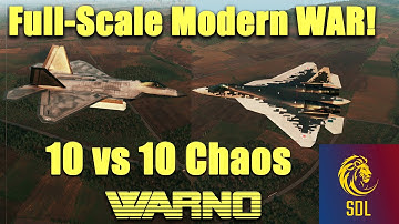US vs Russia Modern Day Mod 10v10 Multiplayer Battle in WARNO! A World in Flames!