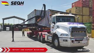 Processing an Import FCL Booking with SEQH