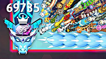 IMPOSSIBLE! SURVIVE MOMENT - Snake.io🐍 The Map RIMEWOOD! BOOS Snake p2