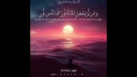 تلاوه تبكي القلوب حالات واتساب سورة النور🕊️❤️