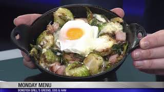 Monday Menu: Bonefish Grill's Greens, Egg and Ham