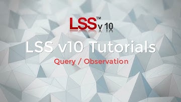 Query Observation Command - LSS Tutorial